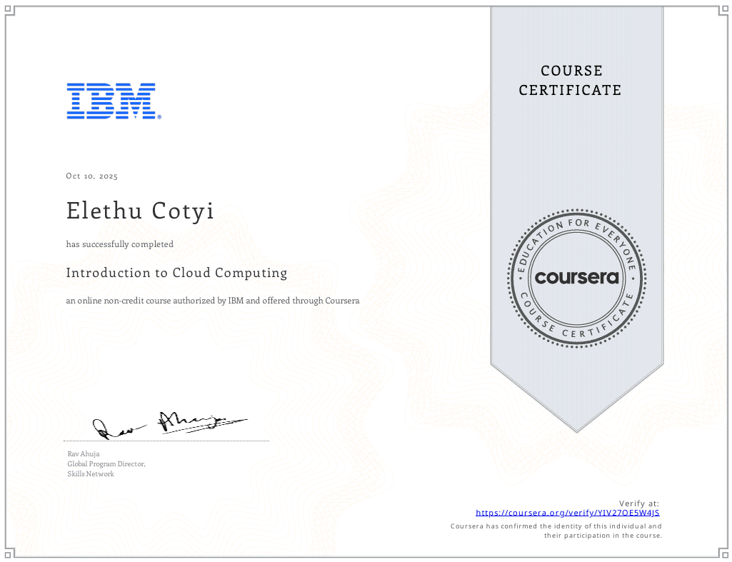 IBM Full Stack Certificate 10